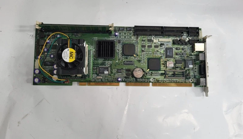 CONTEC PC-686BX(PC)-LV MOTHERBOARD W/ 128M RAM + CELERON SL54Q 850MHZ PROCESSOR 2 PC 686BXPC LV 0