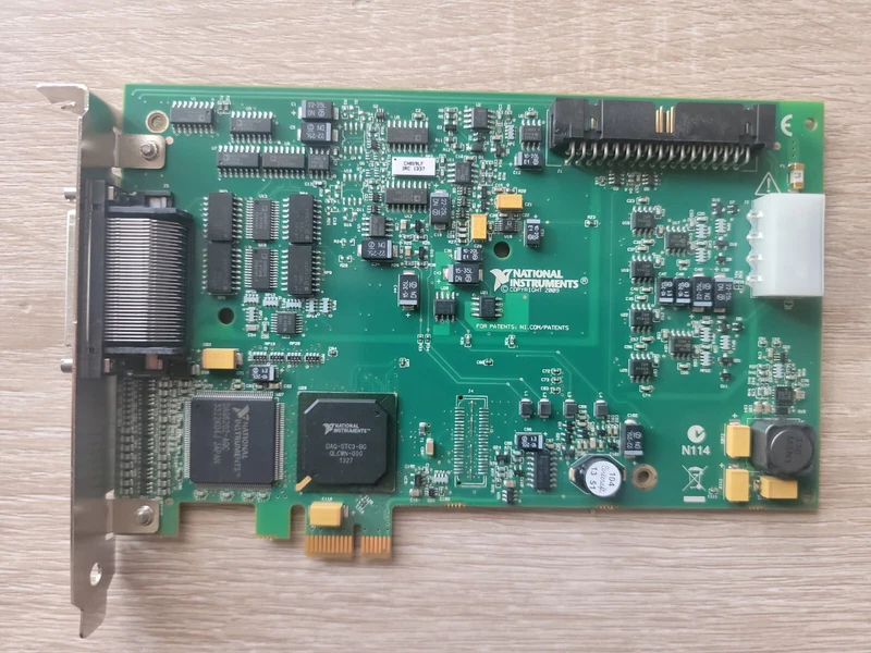 National Instruments PCIe-6323 NI DAQ Card X-Series I/O Capture Card 2 PCIe 6323 0