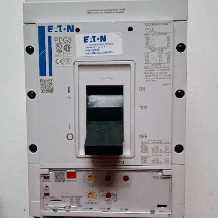 EATON PDG33M0400FNNN Power Defense 3-P 400A 600V Circuit Breaker SHIPS SAME DAY