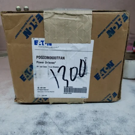 EATON PDG33M0600TFAN 600 Amp 600 Vac 3 Pole Circuit Breaker-Warranty(New In Box)