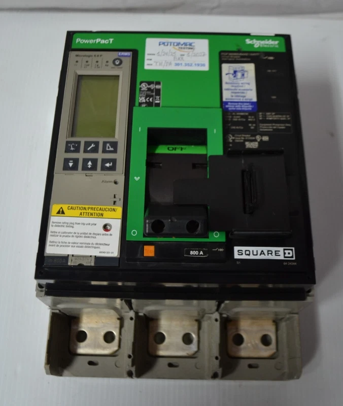 PGA36080U64AE1AAYP Square D PG 800 800 Amp Circuit Breaker BCM MicroLogic 6.0 2 PGA36080U64AE1AAYP 0