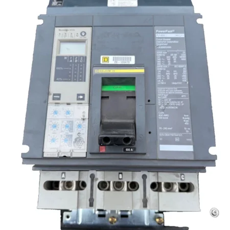 Square D PJA36060U44A 3p 600v 600a 65K LSIG Circuit Breaker NICE USED