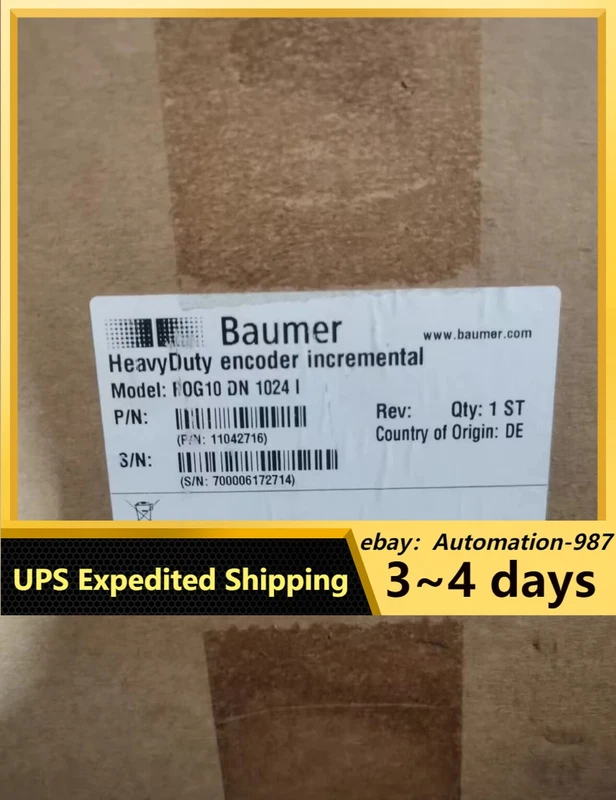 In Box BAUMER POG10DN1024I Incremental Encoder NEW 2 POG10DN1024I 0