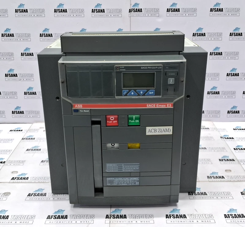 ABB SACE EMAX E3 SACE PR122/P-LSI 2000A 690V 3P AIR CIRCUIT BREAKER SACE E3H 20 2 PR122 0