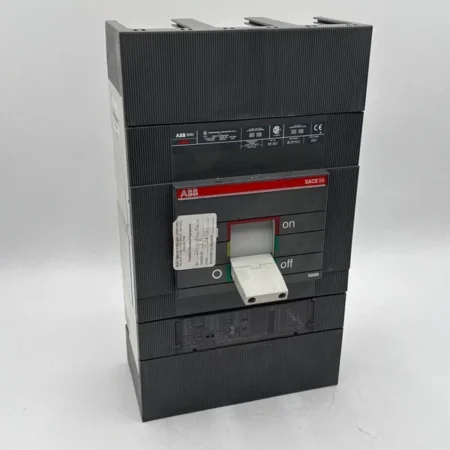 ABB S6N Circuit Breaker 800A 3P 600V 3PH SACE S6 LSI Trip PR212/P 800 Amp Used