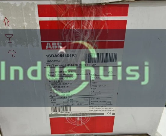 ABB Circuit Breaker T5S630 PR221DS-LSI R630 F F 3P 1SDA054404R1 NEW 2 PR221DS LSI 0