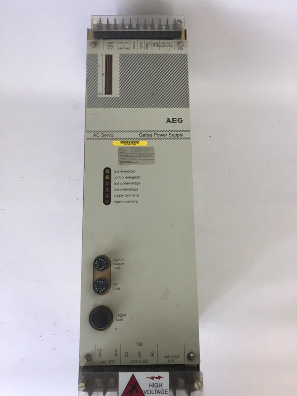 AEG AC SERVO GETTYS POWER SUPPLY PS15A-100 2 PS15A 100 0