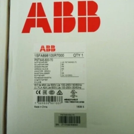 PSTX45-600-70 New ABB Soft Starter PSTX45-600-70 New in Box Fast Shipping 1pcs
