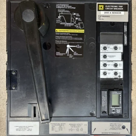Square D PXF362000G Molded Case Circuit Breaker - 2000 Amp
