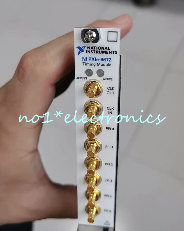 NI PXIE-6672 USED PXI Synchronization Module 2 PXIE 6672 0