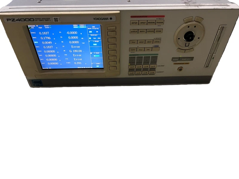 Yokogawa PZ4000 Power Analyzer w/ 1x Input Module (253752) UNTESTED 2 PZ4000 0