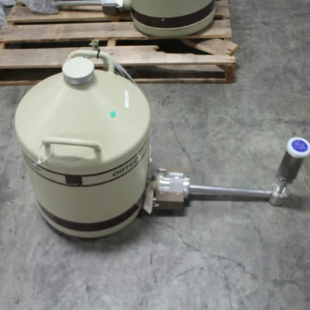 Ortec Dewar 120-6 Pre-Amp 119b High Voltage Filter Beryllium Detector germanium