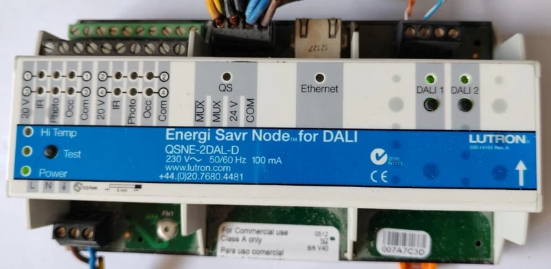 1 lot 9pcs. LUTRON QSNE-2DAL-D Energi Savr Node for DALI 230V-50/60 HZ 100mA 2 QSNE 2DAL D 0