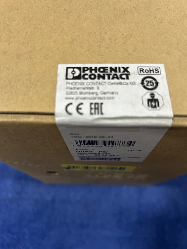 NEW / FACTORY SEAL - PHOENIX 2320827 QUINT-PS/3AC/48DC/20 POWER SUPPLY (A-25UP) 2 QUINT PS 0