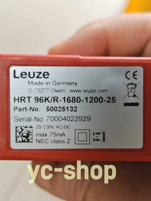 1pc New Leuze HRT96K/R-1680-1200-25 sensor Fast Shipping FedEx or DHL 2 R 1680 1200 25 0