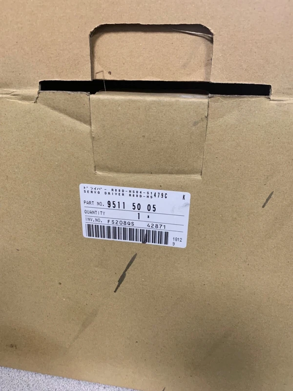Omron SERVO DRIVER R88D-HS04-S1. RY-95115005, never been used, still in box 2 R88D HS04 S1 0