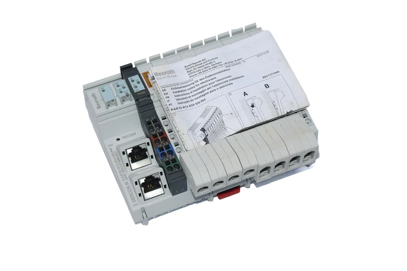 REXROTH R911171949-AG1 ANALOG AXIS MODULE R-ILB S3 AI12 AO4 SSI-IN4 2 R911171949 AG1 0 1