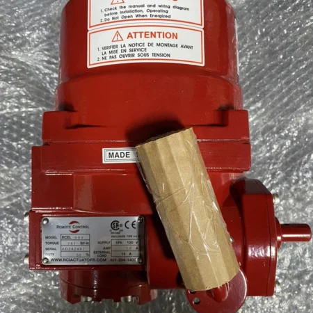 *NEW* Remote Control RCEL-009-A120 1 PH Electric Actuator, 1AMP, 120V, 781LBF-IN