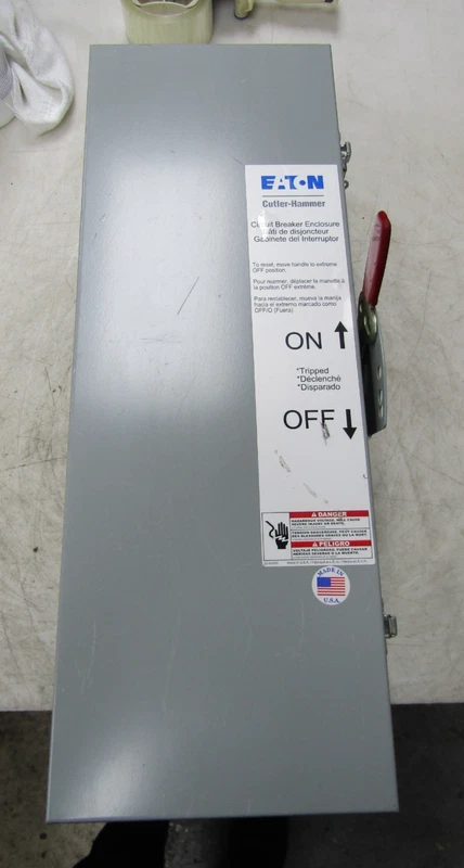 💥NEW EATON CUTLER-HAMMER 225A CIRCUIT BREAKER ENCLOSURE 600 VAC 500 VDC RFDN225 2 RFDN225 0