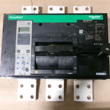 New Square D RLF36160U44AE1 3 Pole 1600 Amp 600V Circuit Breaker Scuffed Face