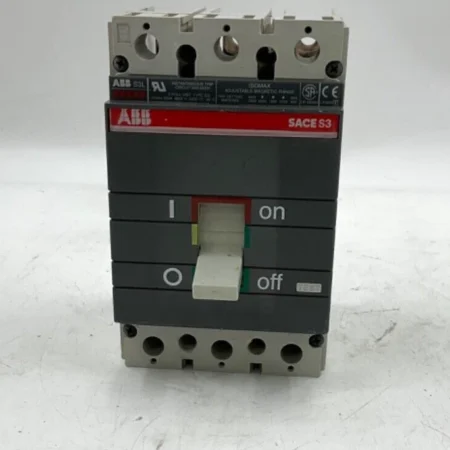 ABB SACE S3L200MW 3P 200 A 480V CIRCUIT BREAKER RECON