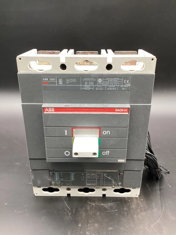 ABB S6N800BW Circuit Breaker 800A, 3 POLE, 600VAC NEW 2 S6N800BW 0