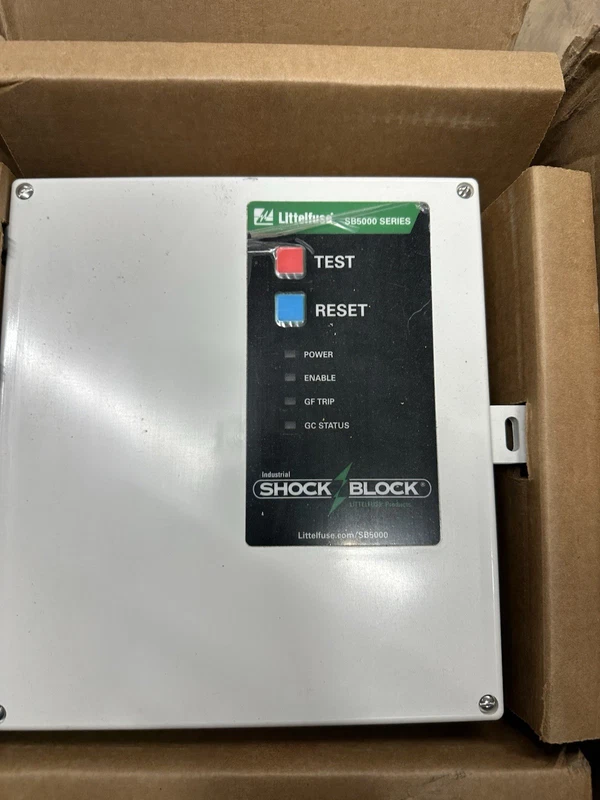 Littlefuse #SB5060-021-0 Shock Block Industrial GFCI Class A 3 Phase 208v 2 SB5060 021 0 0