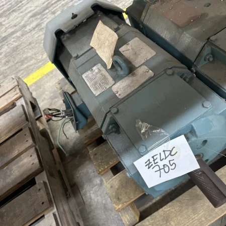 Used Reliance 7.5 HP DC Motor 500V 1750/2300 RPM SC2113STZ TEFC 13A TR 7.5HP