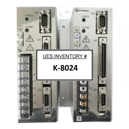 Sinfonia Technology SDD-W-30D750W-1-1 AC Servo Driver Lot of 2 300mm OHV Working
