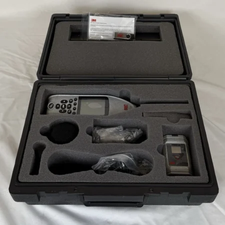 3M SE-401 Sound Level Meter Kit w/ AC-300 Calibrator – Calibrated, Case, USB