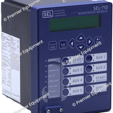* SCHWEITZER SEL-710 SEL 071050E1A6X9X74860201 SEL-710-5 MOTOR PROTECTION RELAY