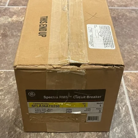 BRAND NEW !! GE SFLA36AT0250 CIRCUIT BREAKER 250A FRAME 600VAC 3PH NEW OPEN BOX