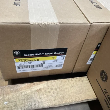 1-GE SGHA36AT0400 3P 400A SGHA CIRCUIT BREAKER (NEW IN BOX)
