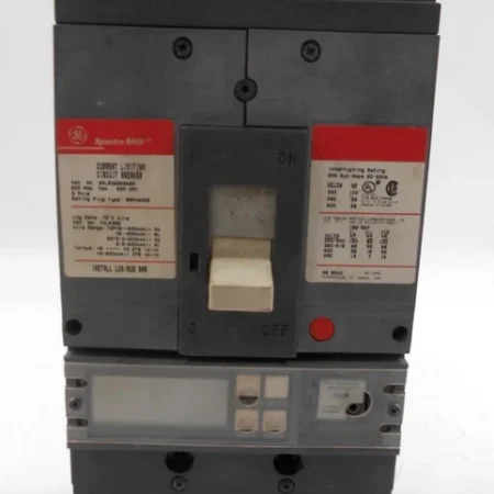 GE SGLB36BD0600 3P 600 A 600V CIRCUIT BREAKER WITH 300 A RATING PLUG RECON