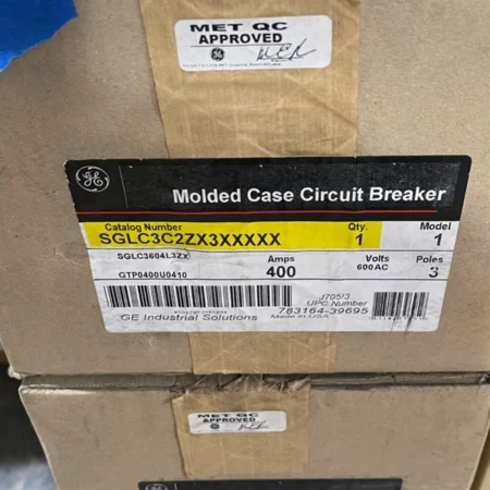 NEW GE SGLC3604L3ZX 400 AMP 3 POLE 600 V CIRCUIT BREAKER LSI