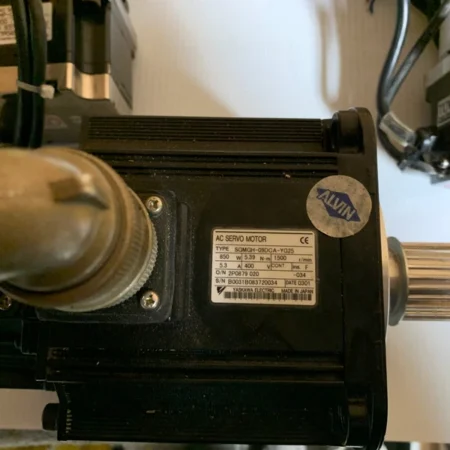 YASKAWA SGMGH-09DCA-YG25 SERVO MOTOR from Biesse Rover 20 X Axis