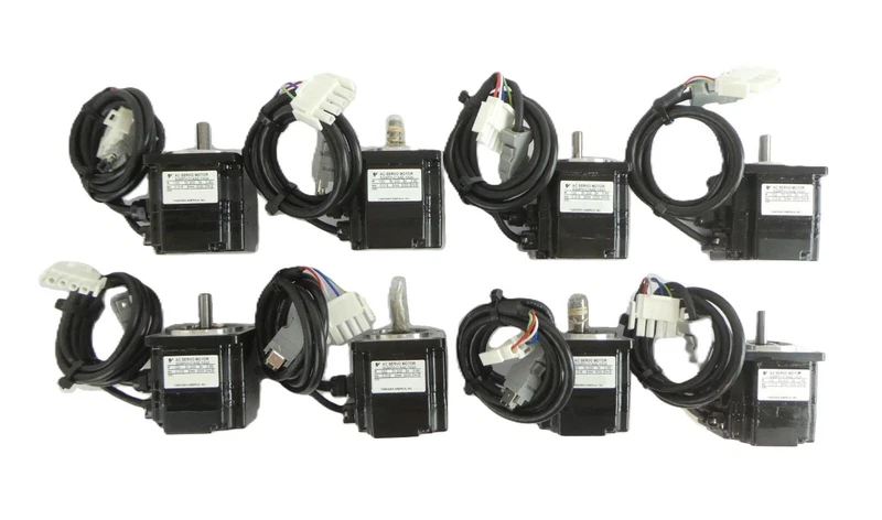 Yaskawa SGMPH-01AAE-YA34 Servo Motor Reseller Lot of 8 New Surplus 2 SGMPH 01AAE YA34 0