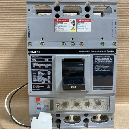 ITE SHJD SHJD69200NGT 3 Pole 200 Amp 600V BLACK Label Circuit Breaker LSIG GFI