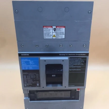 Siemens SMD6B800LSIG Circuit Breaker 800A 3P 600V w/ 800A LSI Trip Unit