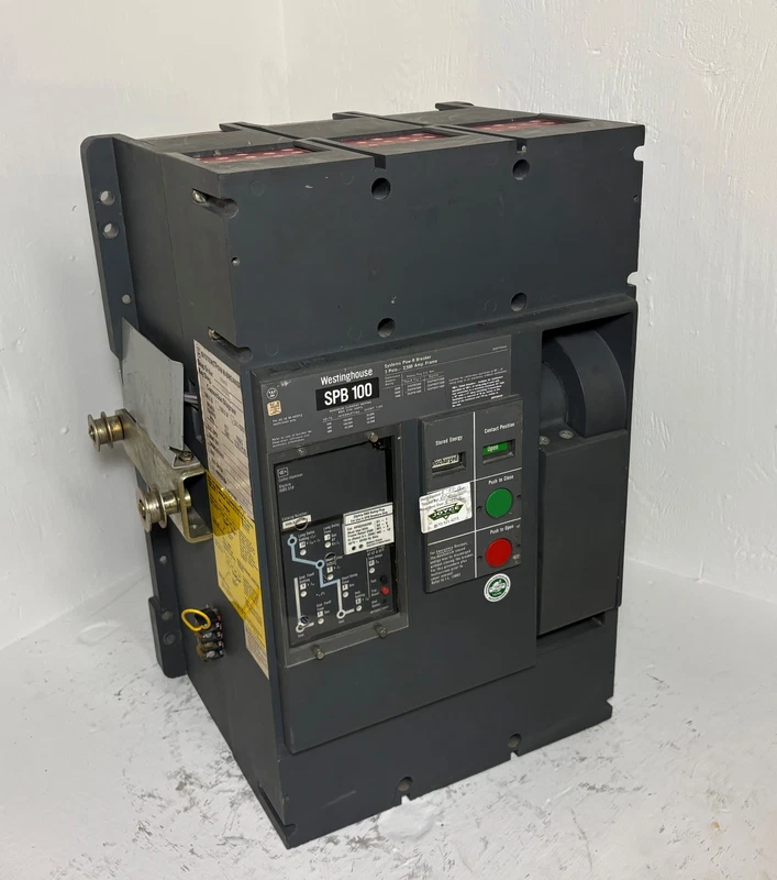 Westinghouse SPB 100 2500A Pow-R Circuit Breaker LSIG w/ 2000 Amp Plug SPB100 3P 2 SPB100 0