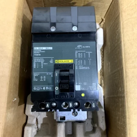 NEW IN BOX SQD FH36100 (100-600V-25K AIC) *SHIPS SAME DAY UPS*
