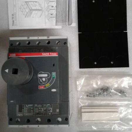 ABB T5HQ400CW SACE TMAX T5H 400 Circuit Breaker w/ Accessory - New