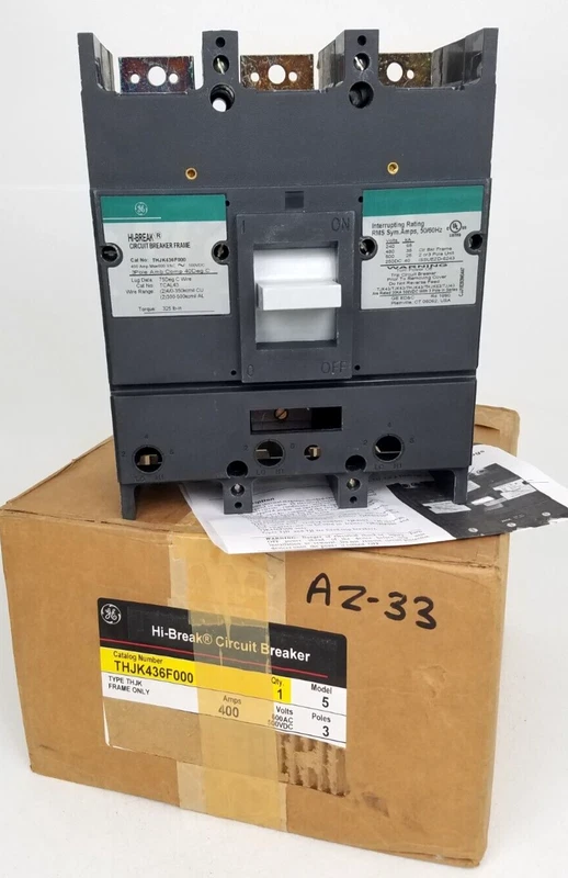 THJK436F000 GE 400 Amp Circuit Breaker Frame Only *NEXT DAY OPTION* NEW IN BOX 2 THJK436F000 0