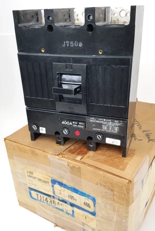 TJJ436400 GE 400 Amp Circuit Breaker *NEXT DAY OPTION* NEW IN BOX 2 TJJ436400 0