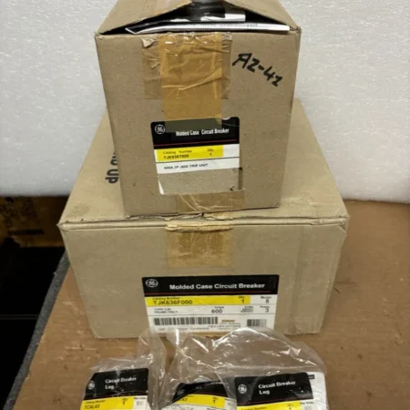 GE TJK636T600 Trip Unit & TJK636F000 Frame & Lugs Circuit Breaker Set