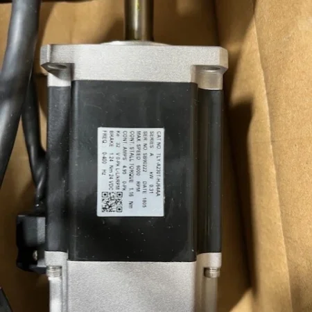 ALLEN-BRADLEY 6000RPM KINETIX AC SERVO MOTOR TLY-A230T-HJ64AA, 230V, 3PH