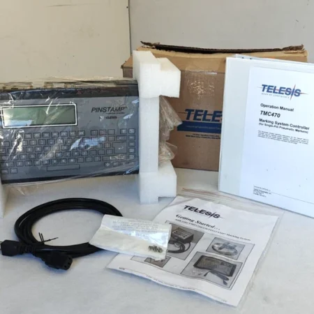 UNUSED TELESIS PINSTAMP CONTROLLER TMC470 .. OPERATION MANUAL .. TMC 470 TMP1700