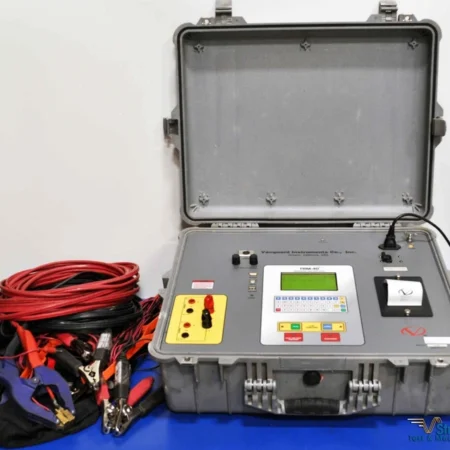 Vanguard TRM-40 Winding Resistance Meter 40 Amps 1A - 40A NIST Calibrated