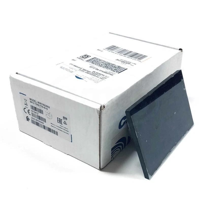 TSW-770-B-S Crestron 7" Wall Mount Touch Screen, Black Smooth 2 TSW 770 B S 0