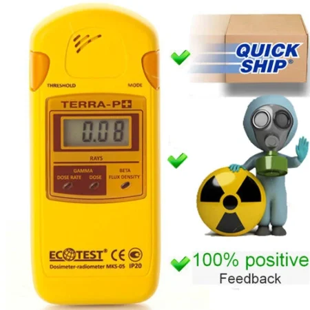 Terra-P PLUS Ecotest Dosimeter Radiometer Geiger Counter Radiation Detector Xray